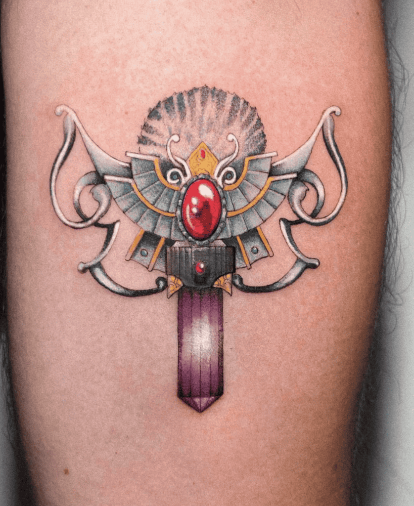 Monster Reborn Colour Yu-Gi-Oh! Tattoo