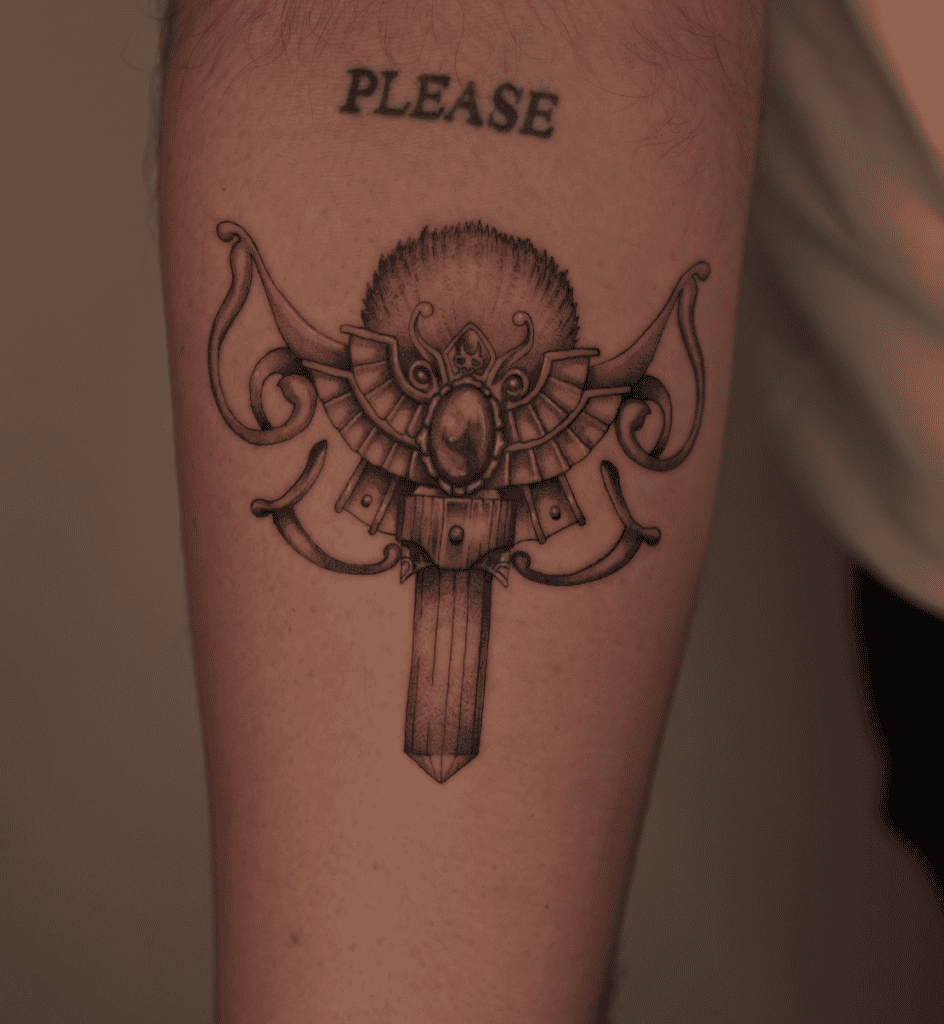 Monster Reborn Yu-Gi-Oh! Tattoo