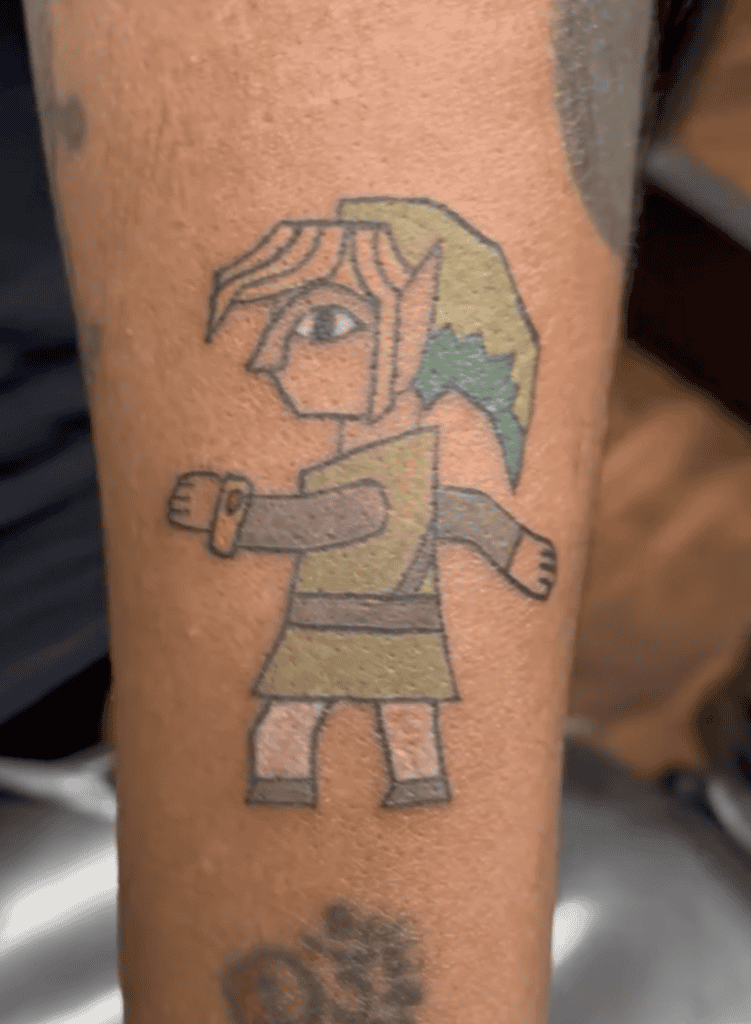 New Hero of Hyrule Legend of Zelda Tattoo