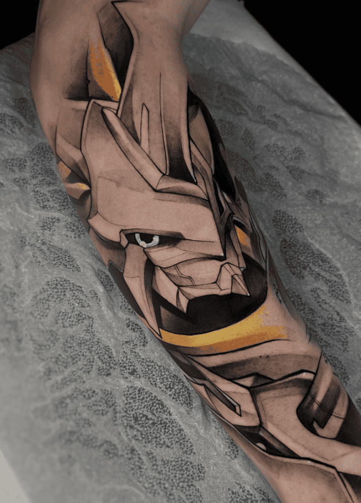 Omnimon Digimon Tattoo