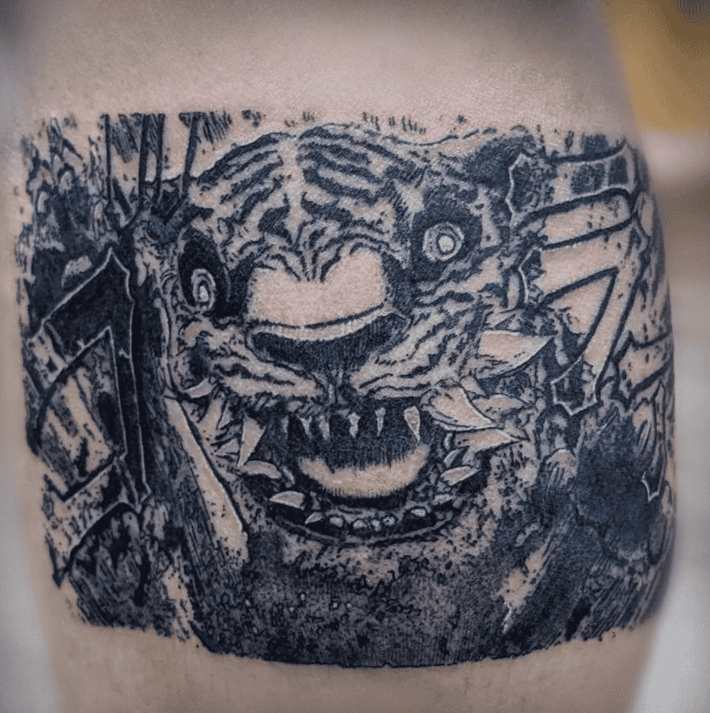 Pishacha Tiger Tattoo
