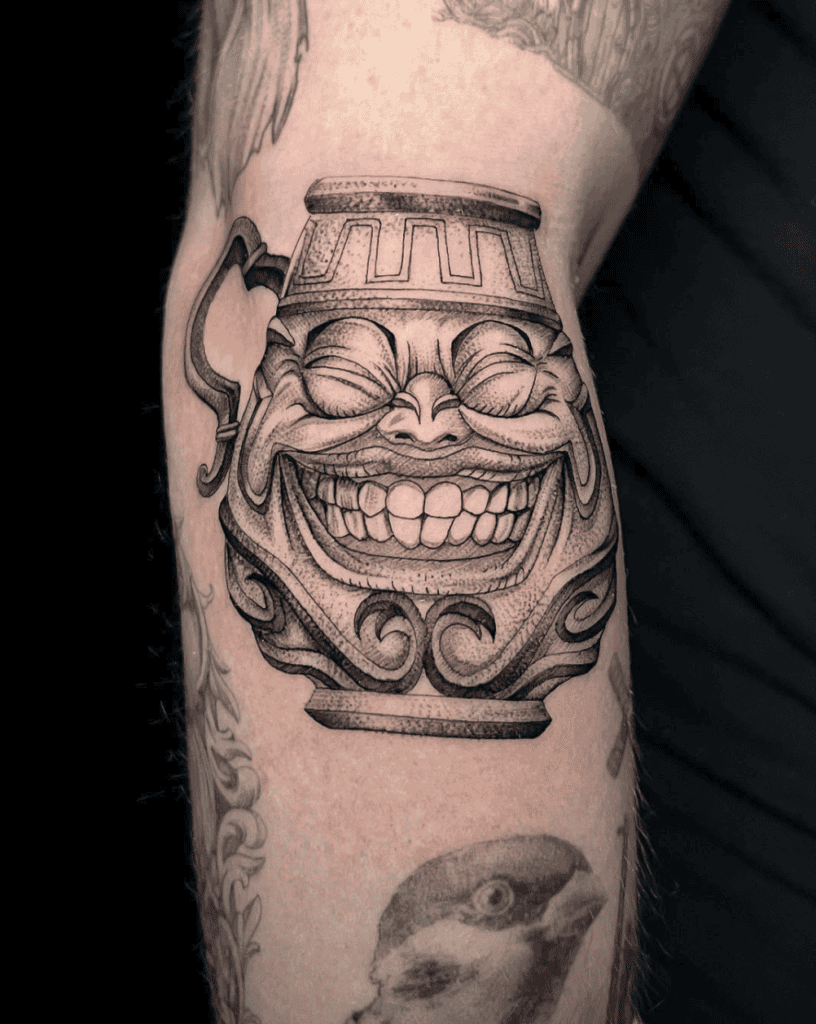 Pot of Greed Card Yu-Gi-Oh! Tattoo