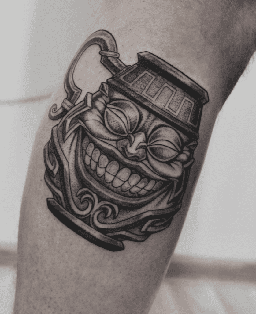 Pot of Greed Yu-Gi-Oh! Tattoo