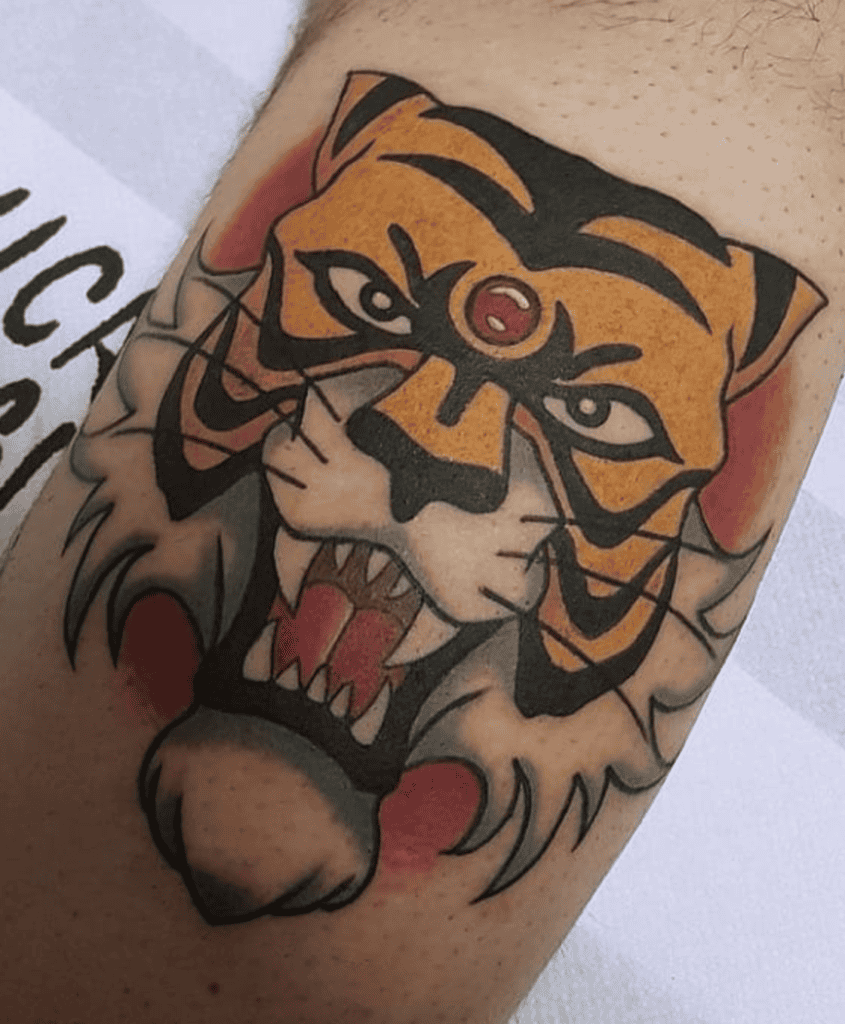 Tiger Mask Tiger Tattoo