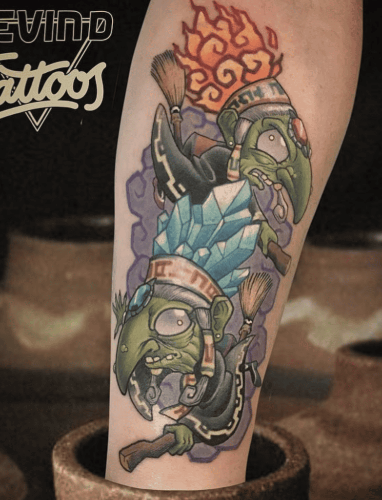 Twinrova Fly Legend of Zelda Tattoo