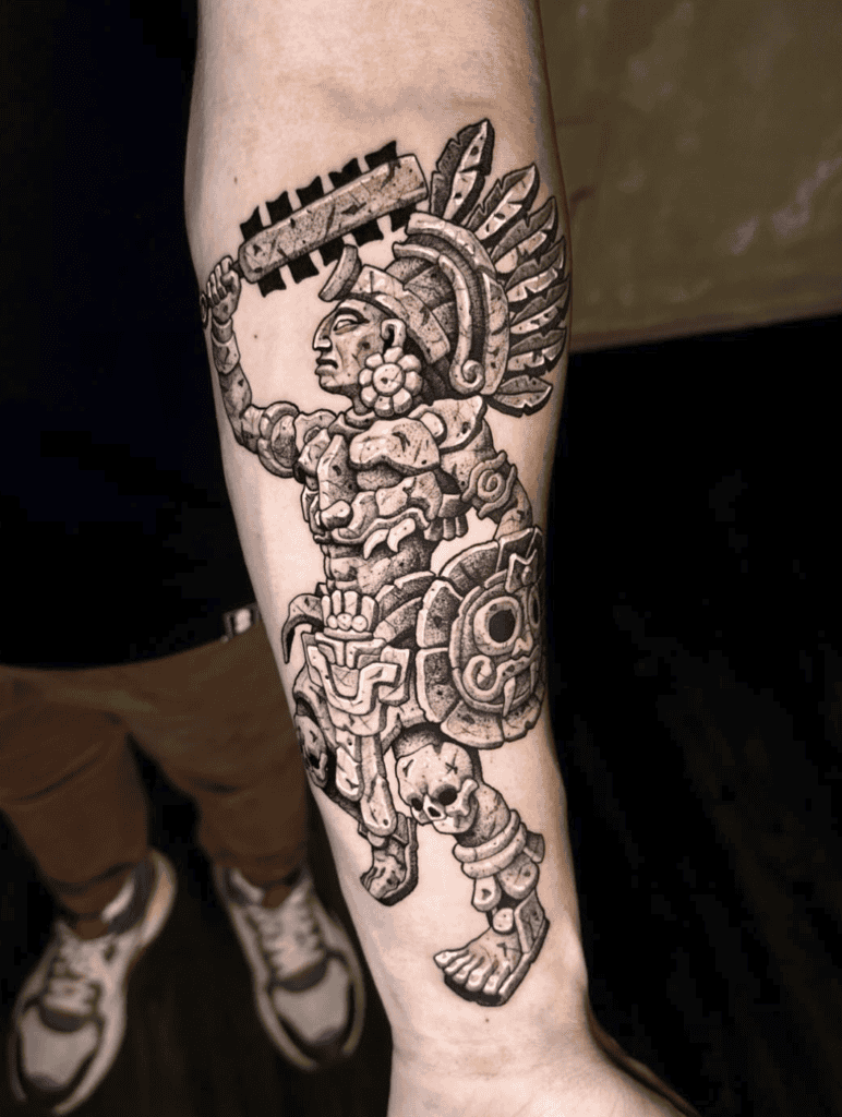 Tzilacatzin Aztec Mythology Tattoo