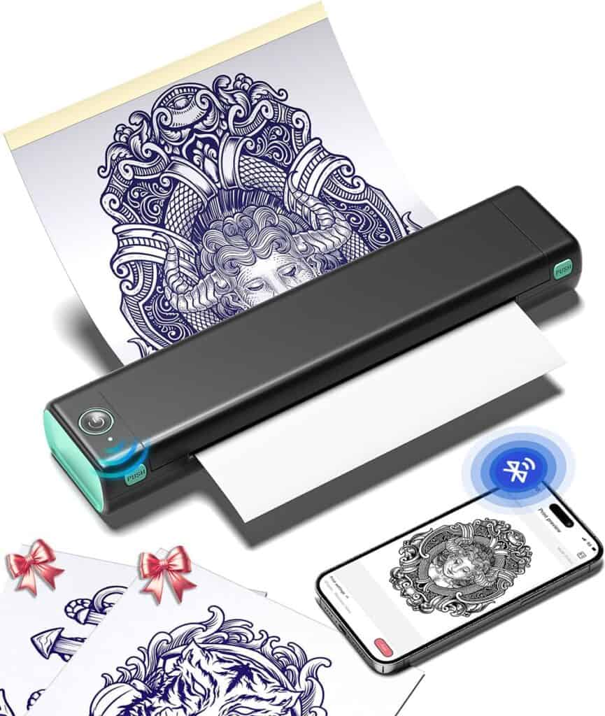 Wireless Tattoo Printer Compatibility Setup