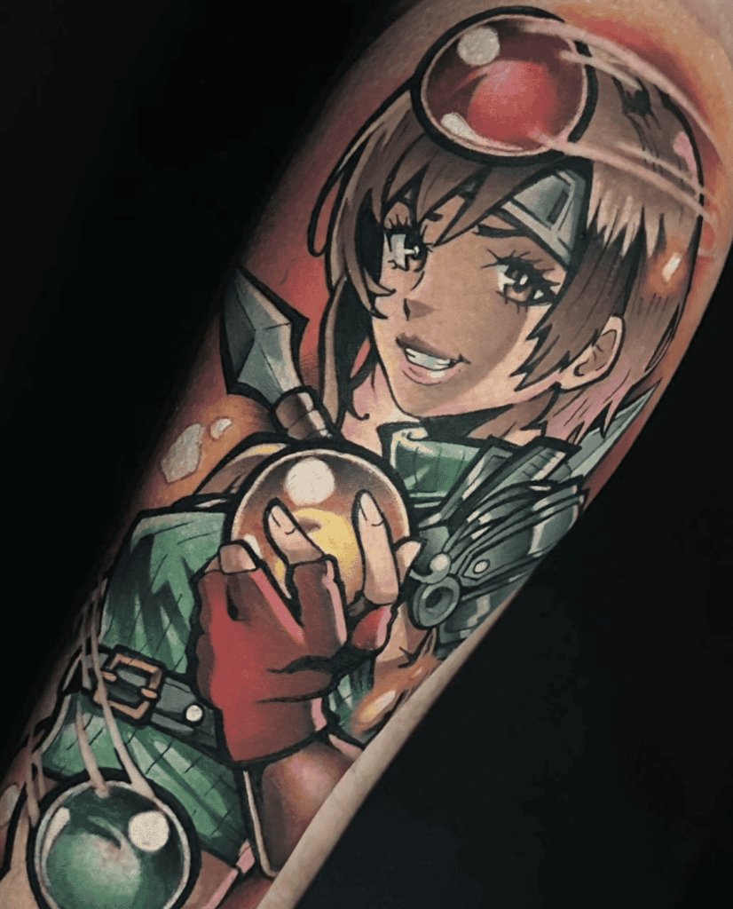 Yuffie Kisaragi Final Fantasy Tattoo