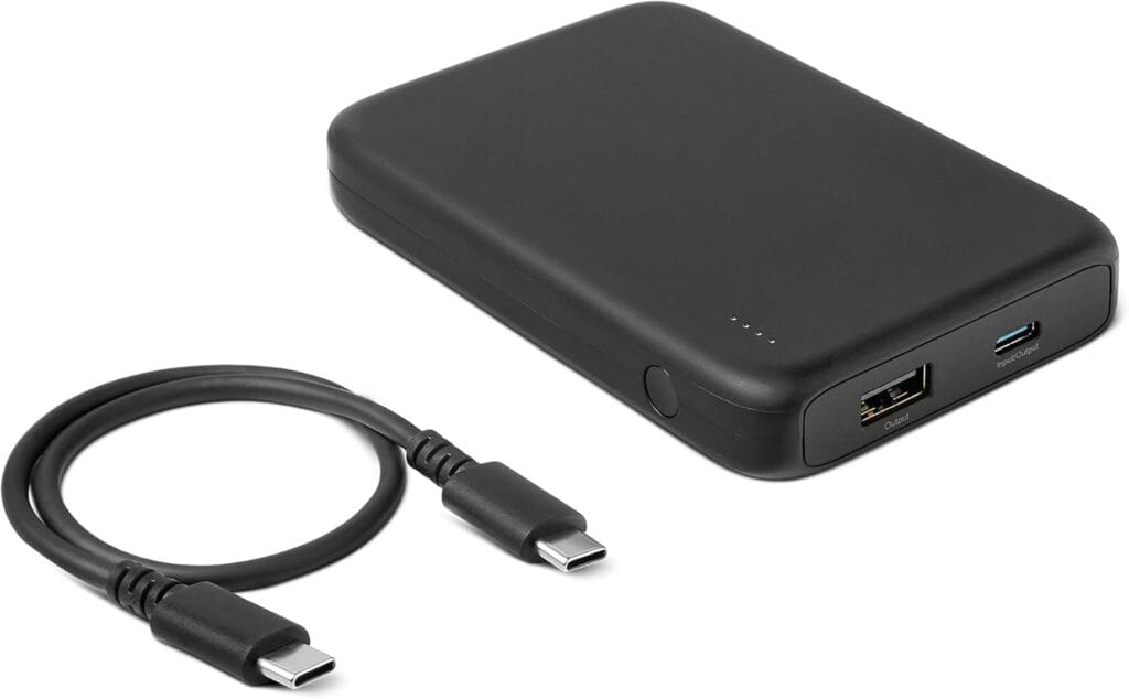 Amazon Basics Slim Portable Charger Power Bank
