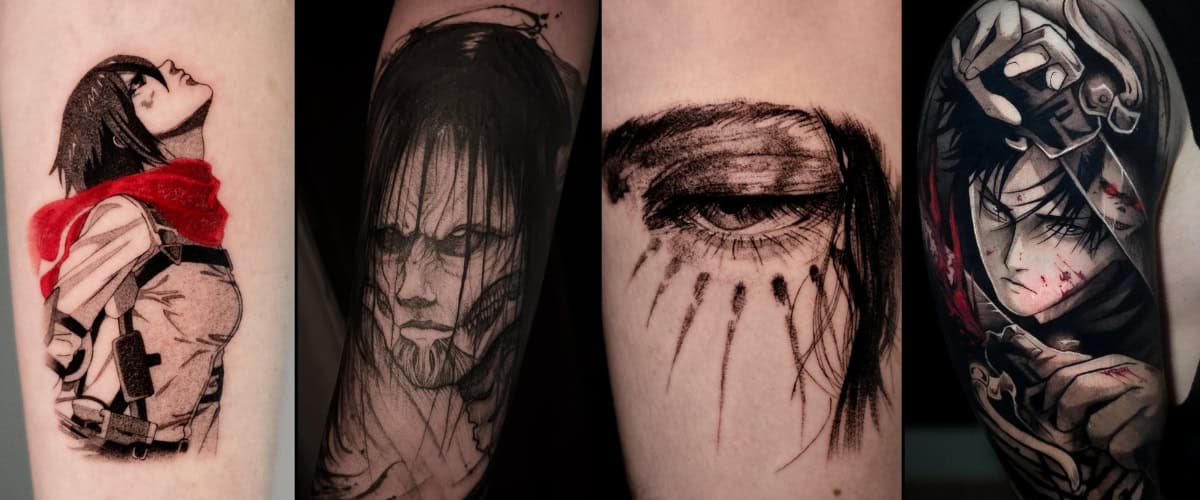 Attack on Titan Tattoo Featured Image