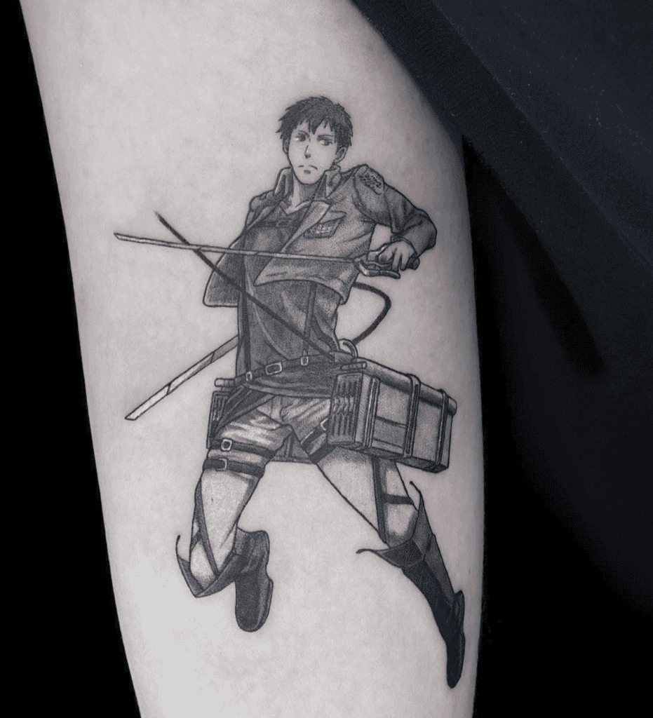 Bertholdt Hoover Attack on Titan Tattoo