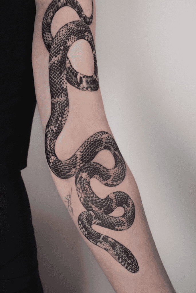 Eastern Kingsnake Tattoo