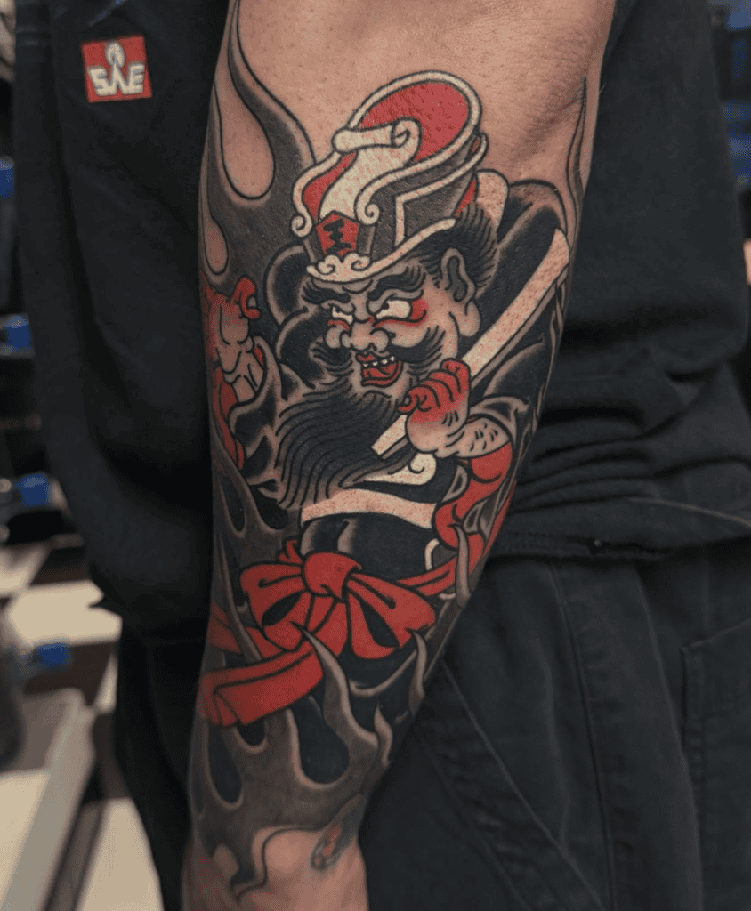 Enma Japanese Mythology Tattoo