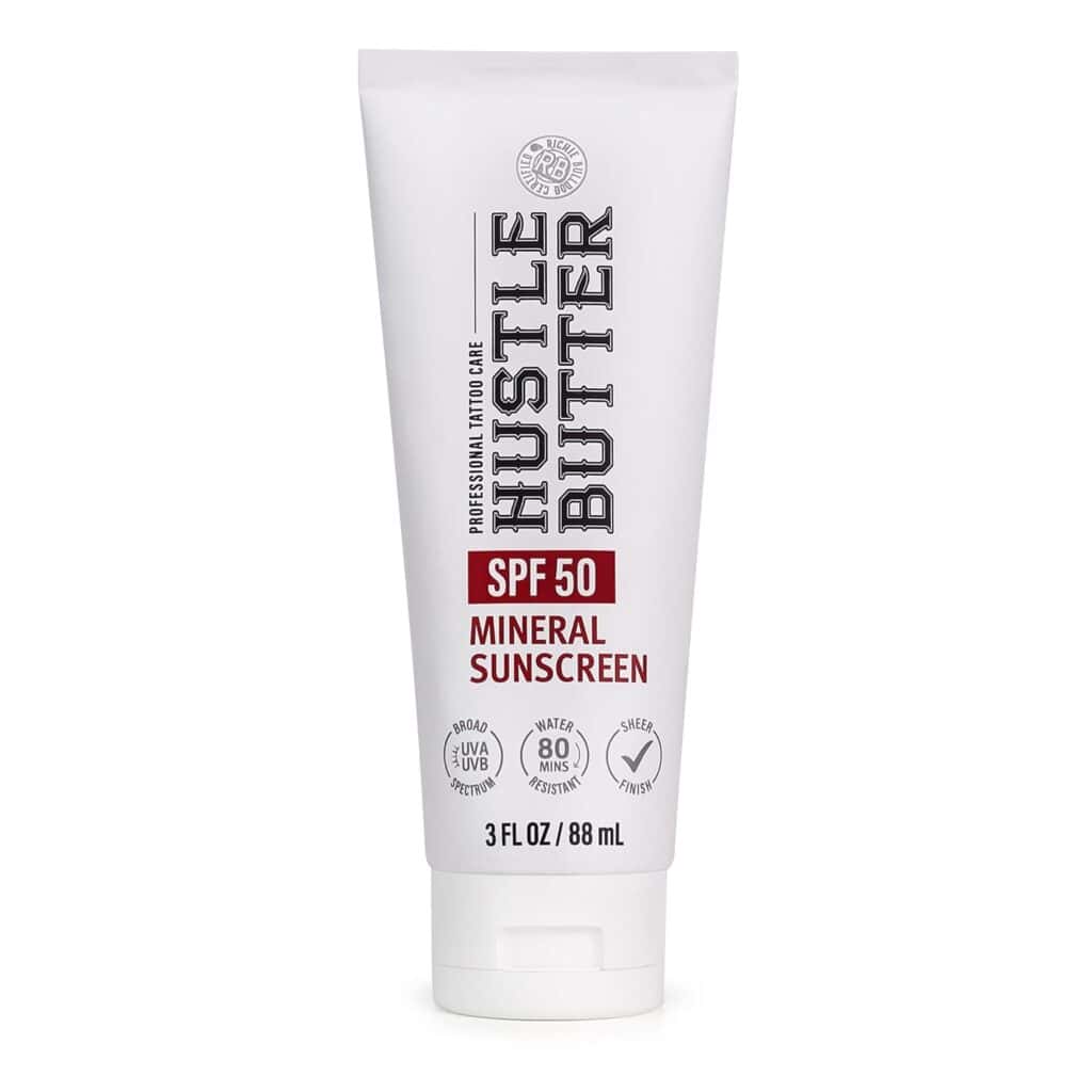 Hustle Butter Tattoo Aftercare Sunscreen