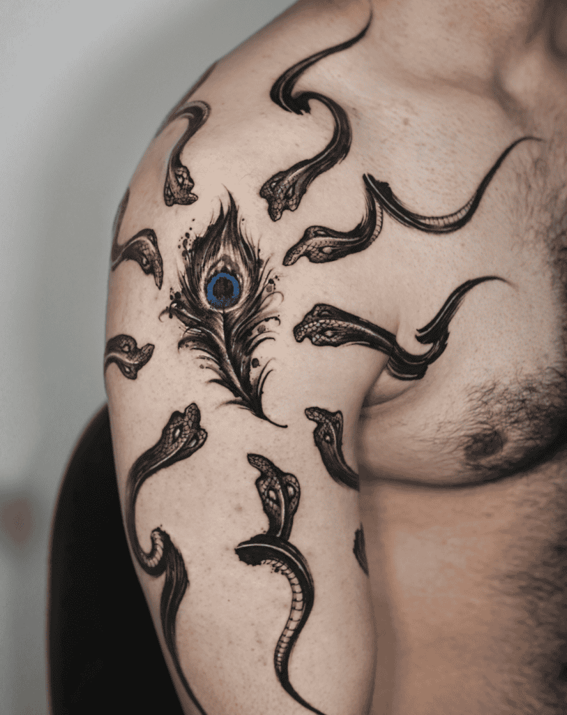 Kaliya Snake Tattoo