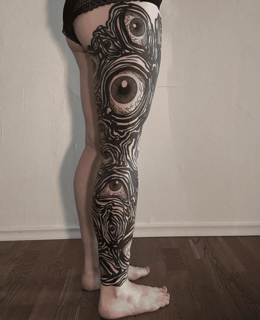 Mokumokuren Japanese Mythology Tattoo