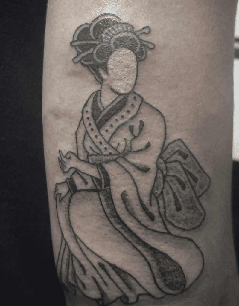 Noppera-bō Japanese Mythology Tattoo