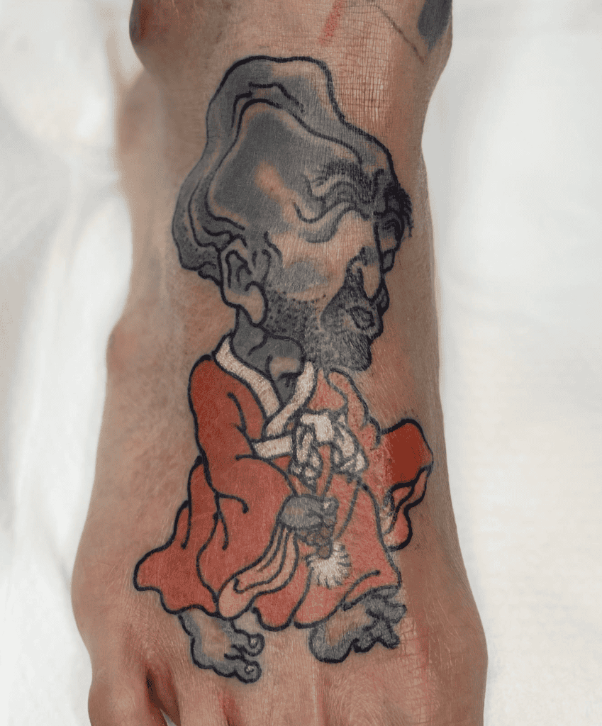 Nurarihyon Japanese Mythology Tattoo
