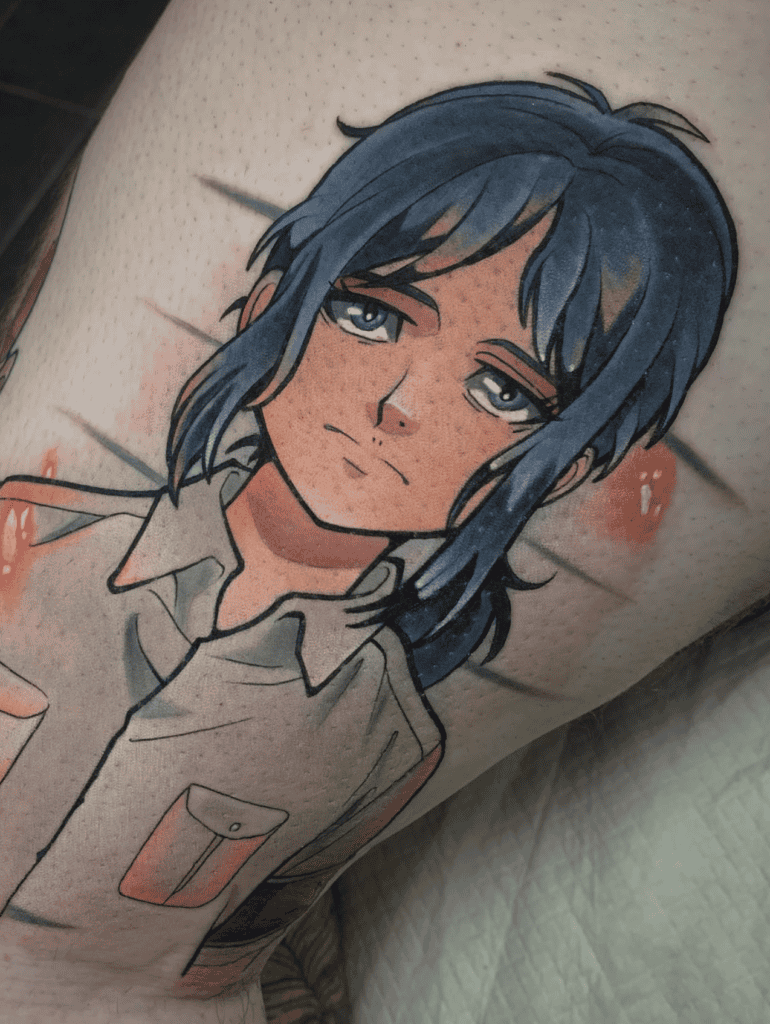 Pieck Finger Attack on Titan Tattoo