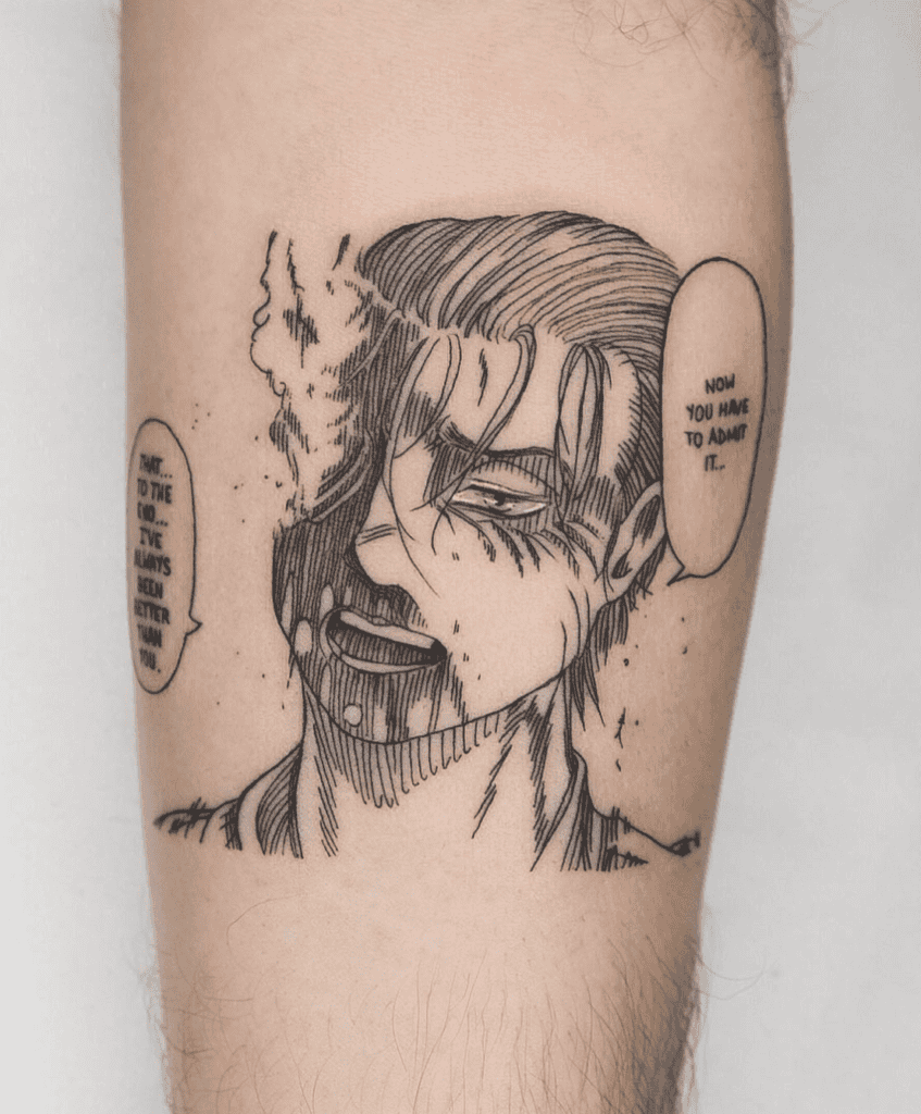 Porco Galliard Attack on Titan Tattoo