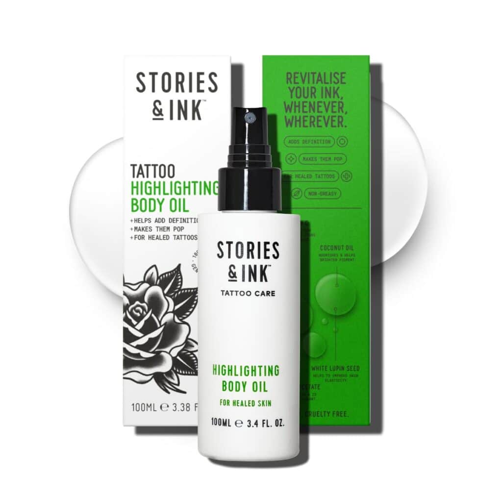 Stories & Ink Highlighting Body Oil