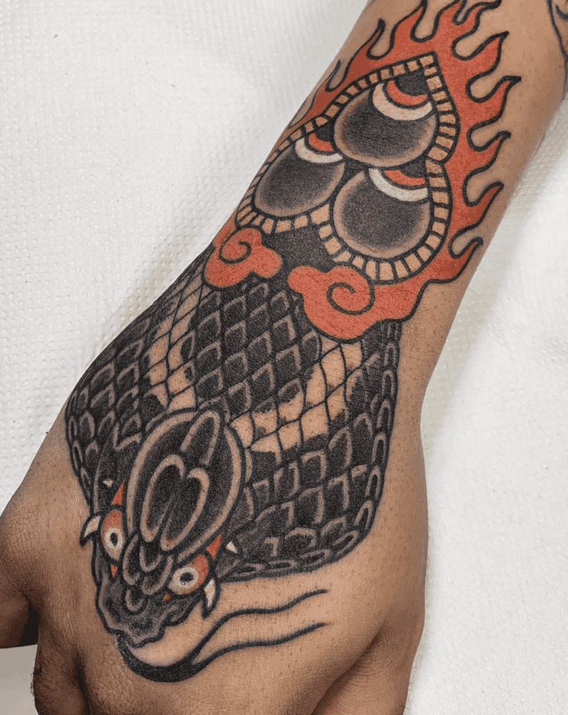 Uwabami Snake Tattoo