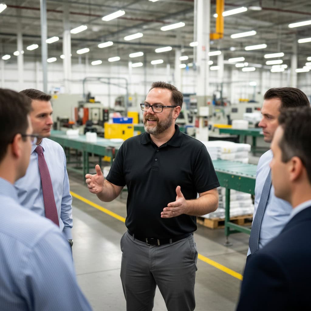 Home Advisory services delivered on factory floor.