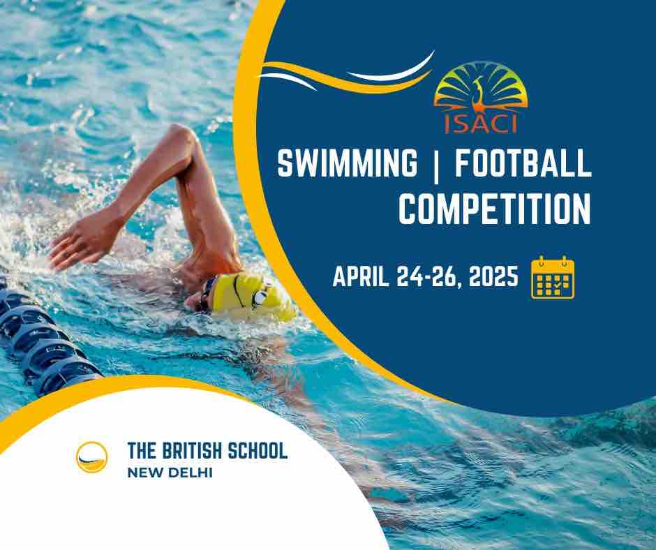 ISACI Swimming Football Banner