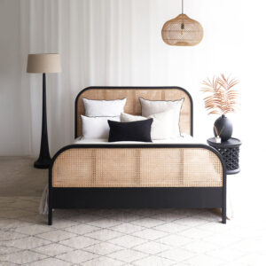 Teak Bed Frame | Rattan