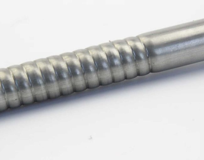 Stainless steel finned tube for HVAC and heat exchanger applications