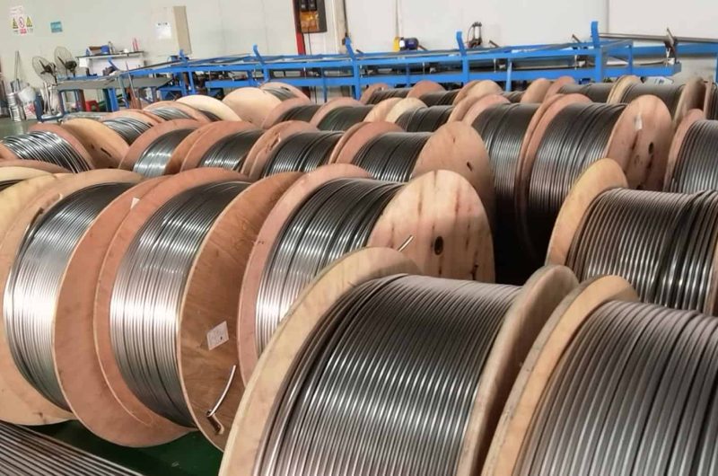 SS tubing coil