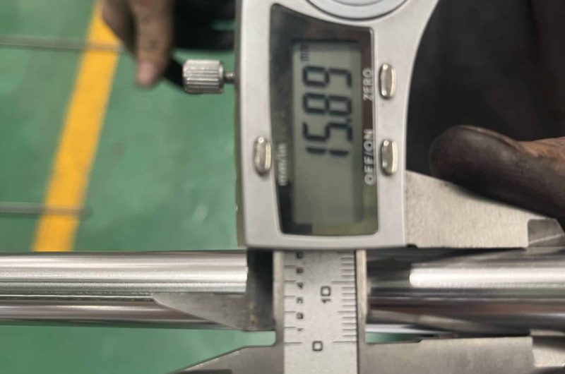 SS coiled tube roll