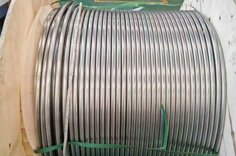 Precision-cut stainless steel coil tubes for various applications