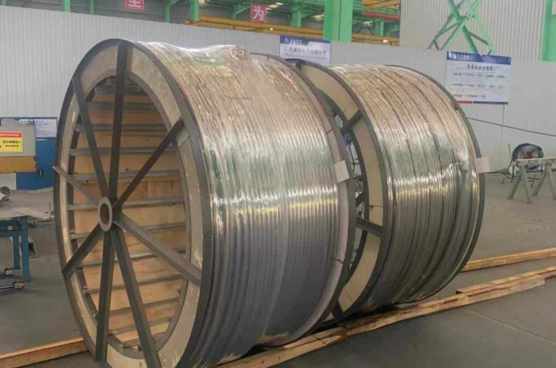 Surface finish inspection of stainless steel coiled tubing