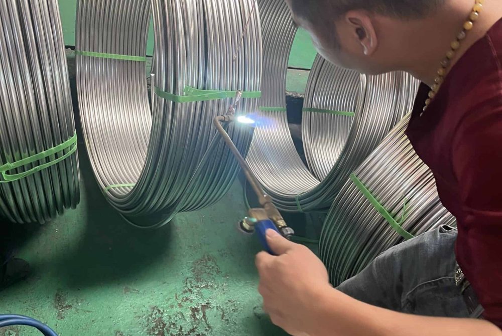 stainless steel coil tubing for condenser