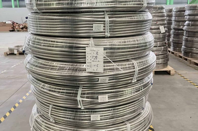 high pressure SS coiled tube