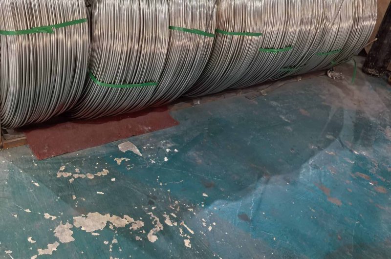 316L stainless steel coiled pipe