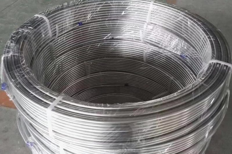 bright annealed SS coil tubing