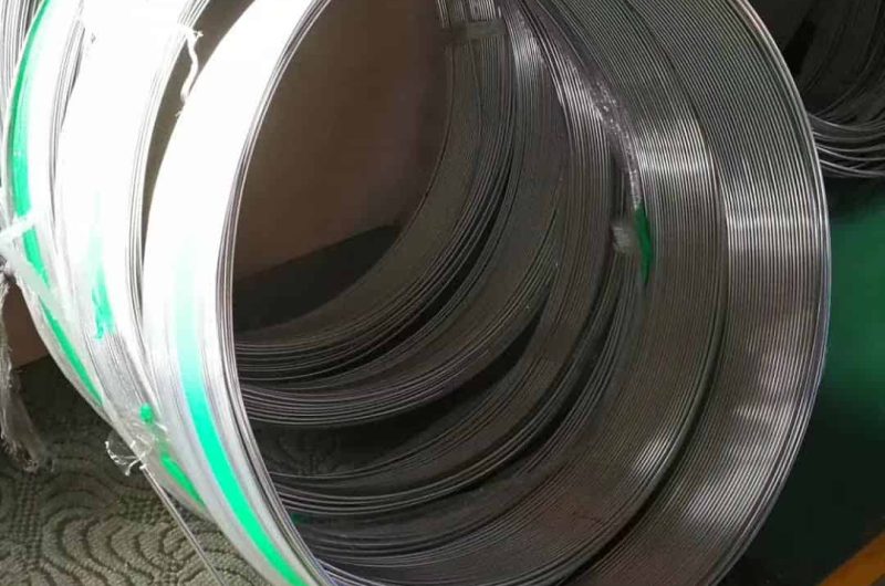 SS capillary coiled tubing