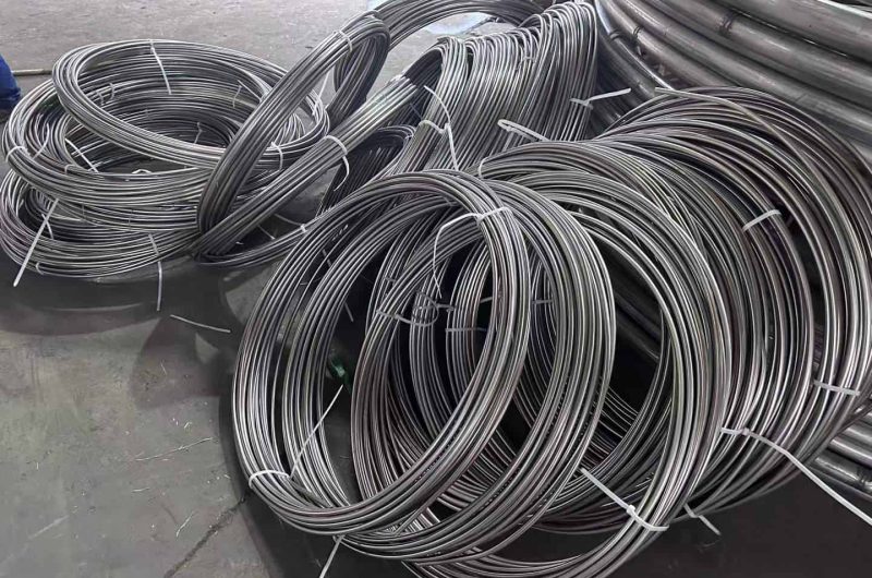 SS tubing coil for HVAC systems