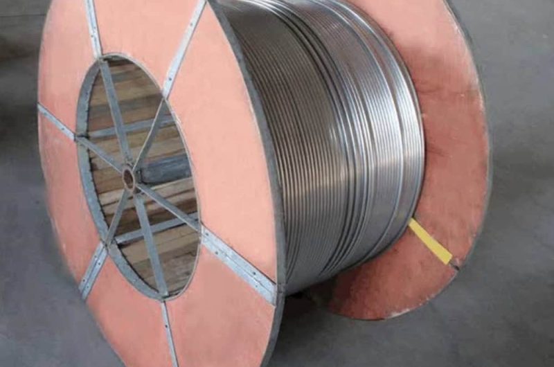 SS coil tube for instrumentation panels