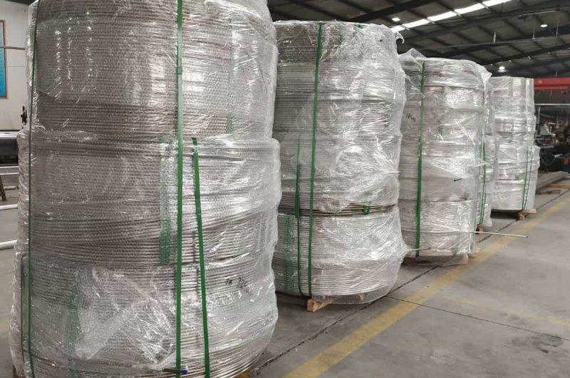 coiled SS tubing for fuel systems