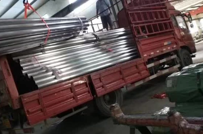 steel tube logistic operation