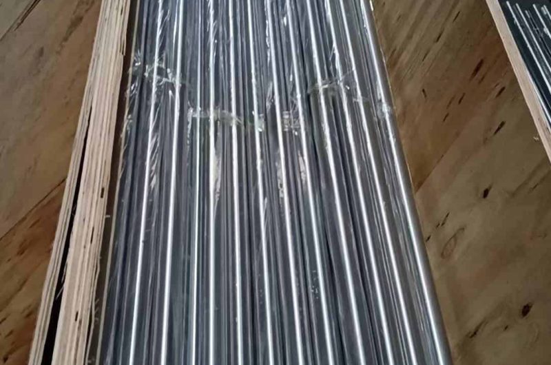 Automated stainless steel tube cutting process in TeCarve facility