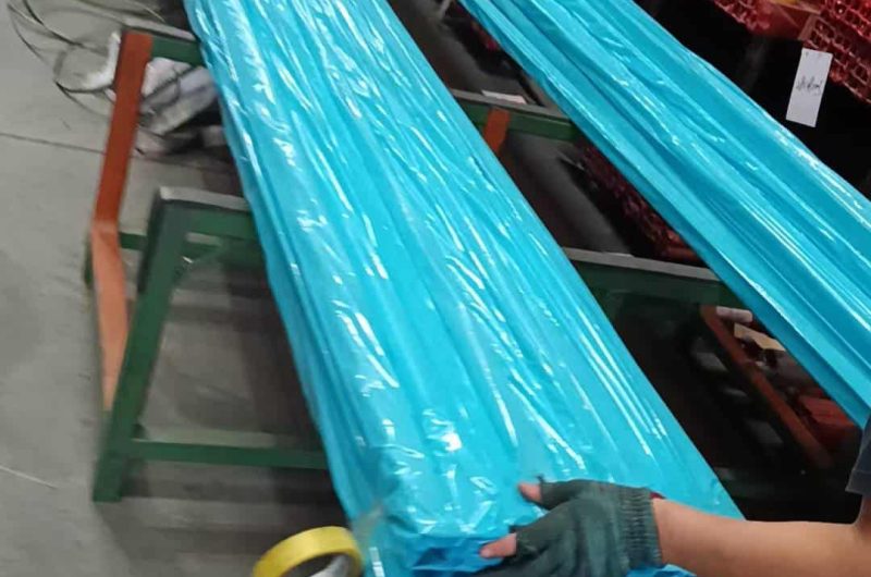 Stainless steel pipe polishing with advanced machinery at TeCarve