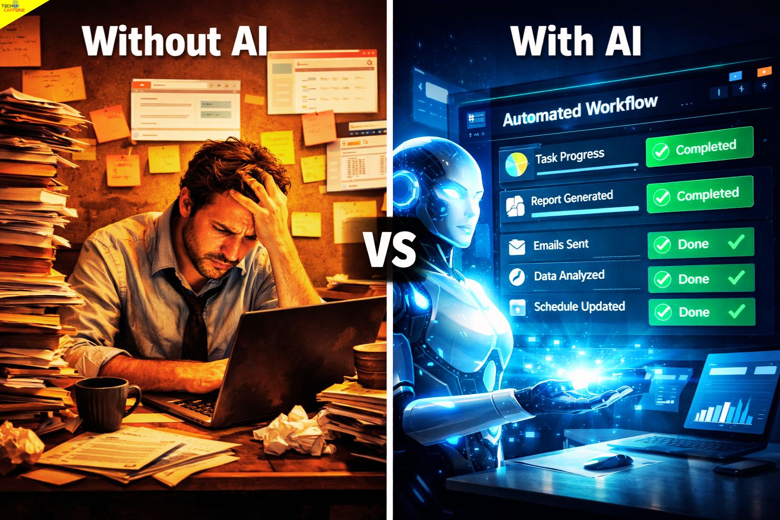 Popular AI agent tools including LangChain, CrewAI, AutoGen, AgentGPT, n8n, and Dify displayed on workspace