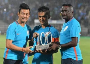 Top 5 players with the most goals for Indian national football team