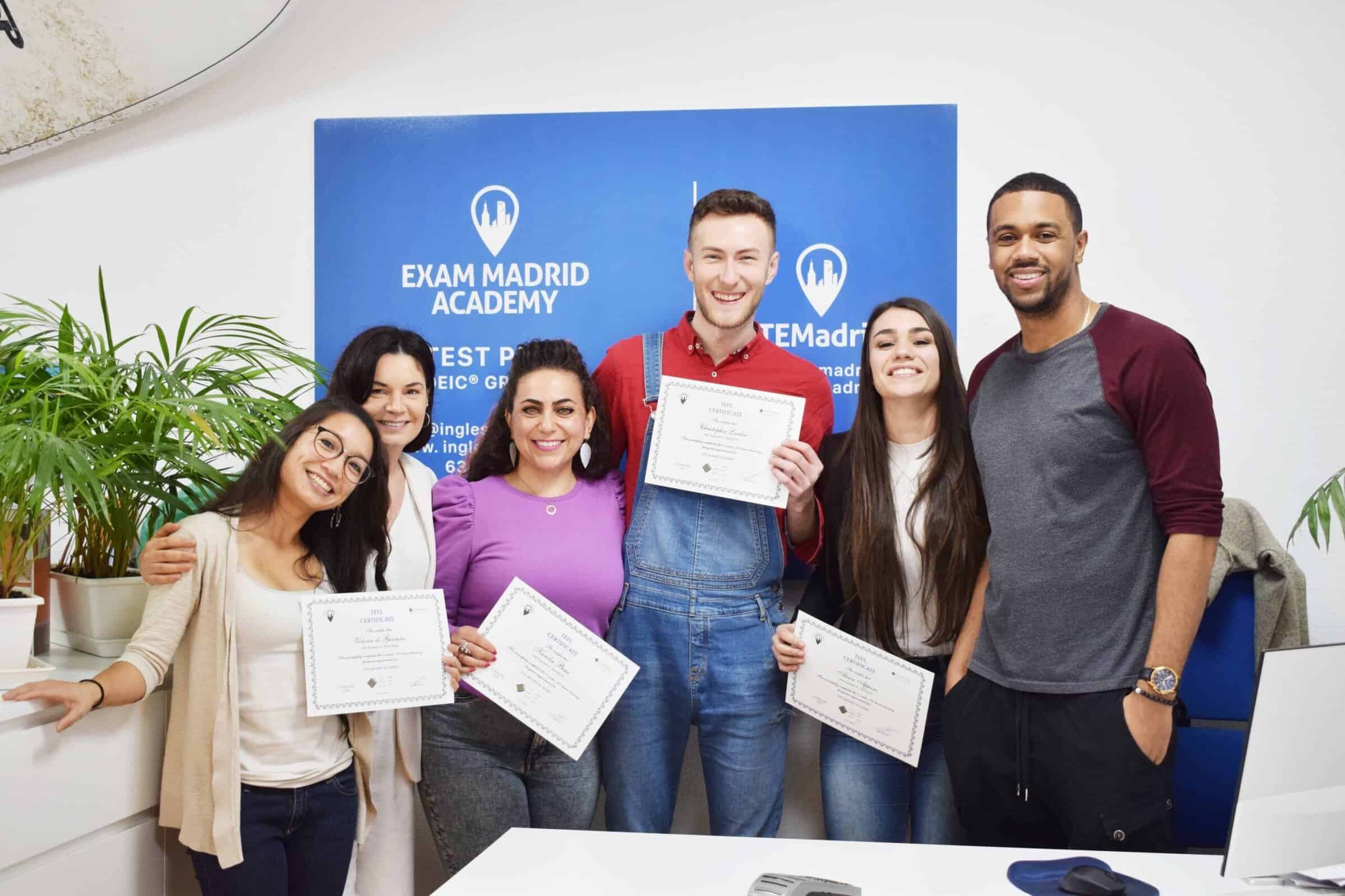 The TEFL Madrid Academy team in Madrid
