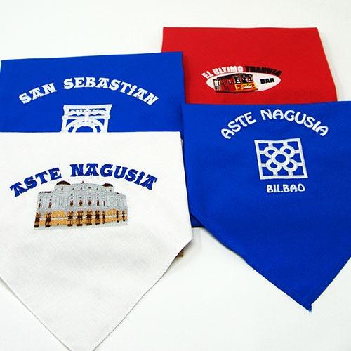 pañuelos bordados para fiestas