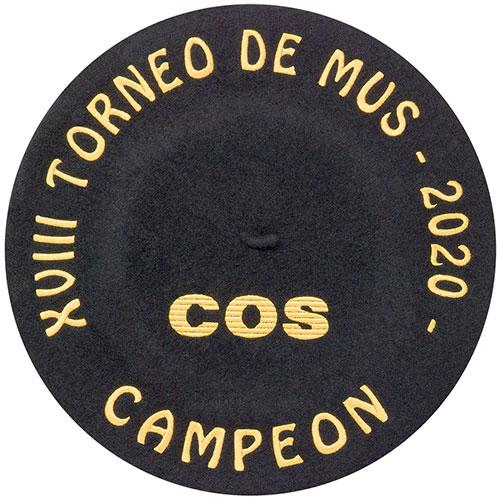 Txapela Bordada para campeonatos de mus